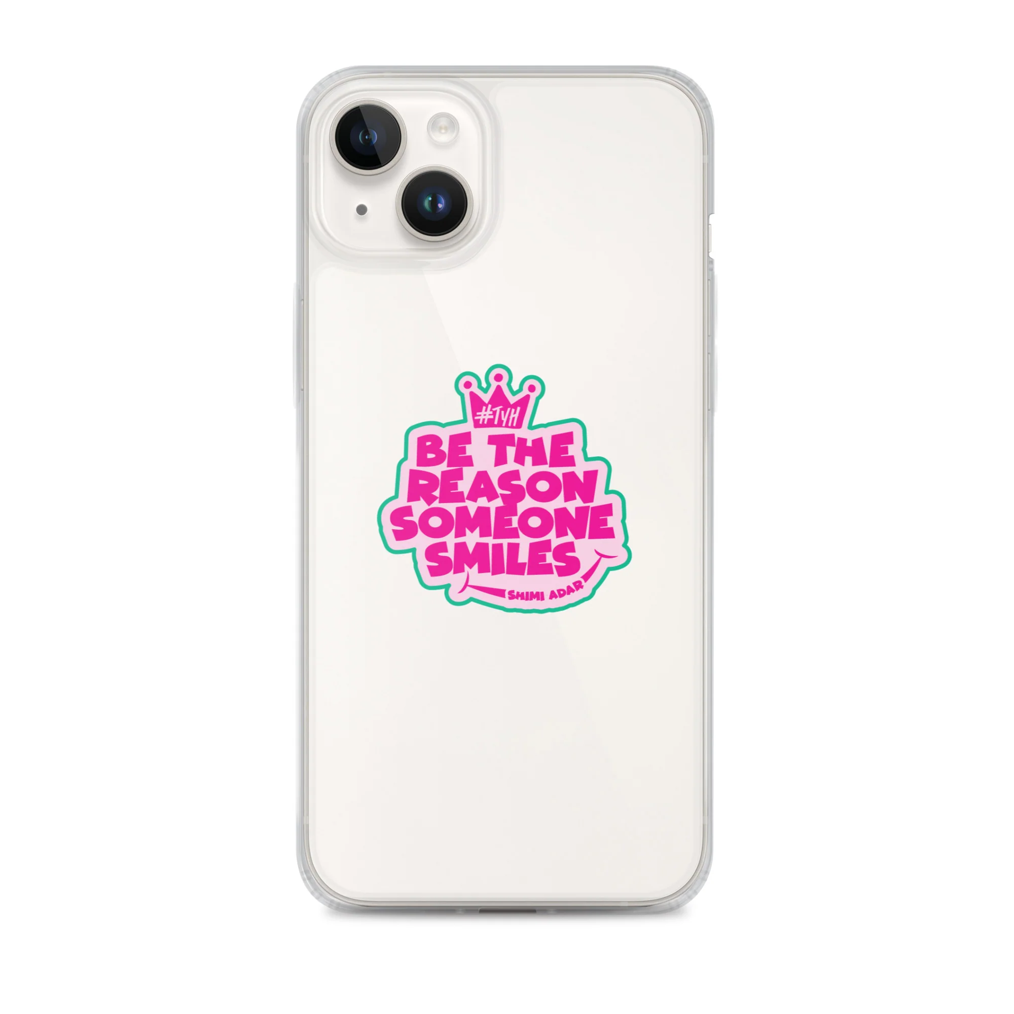 Be the reason someone smiles / Clear Case for iPhone® - Image 24