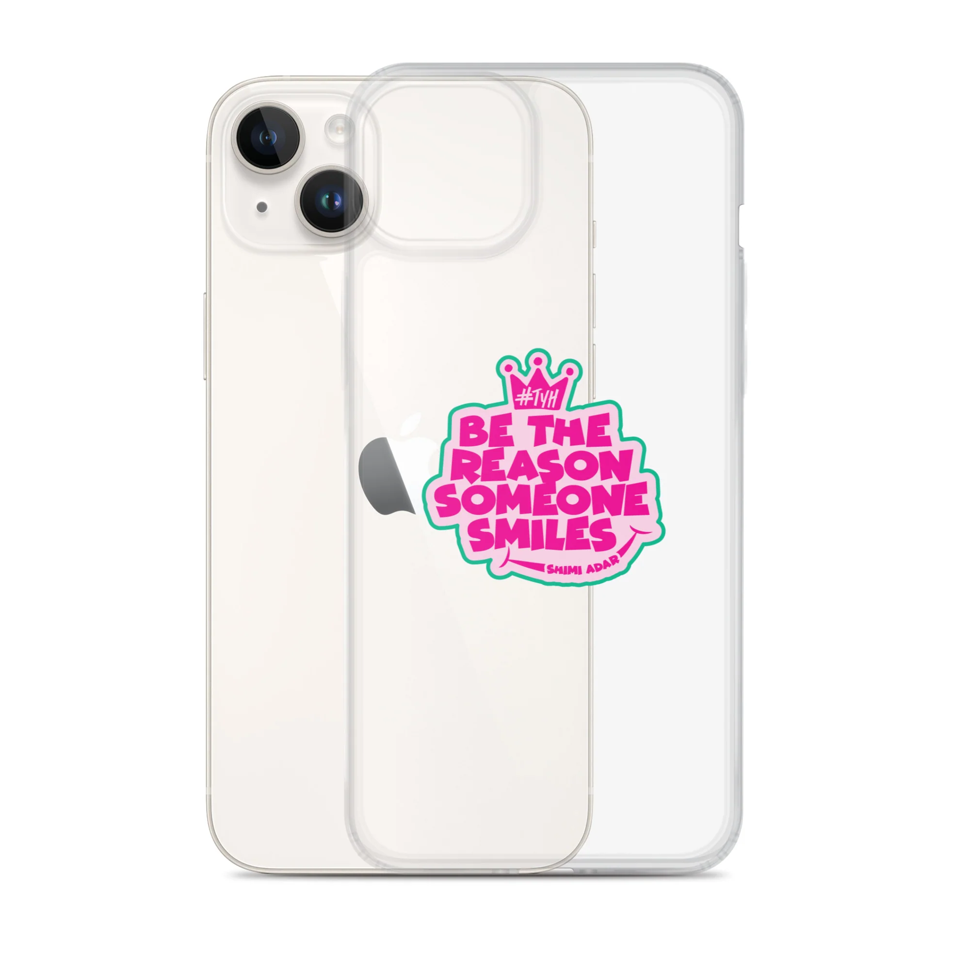 Be the reason someone smiles / Clear Case for iPhone® - Image 25
