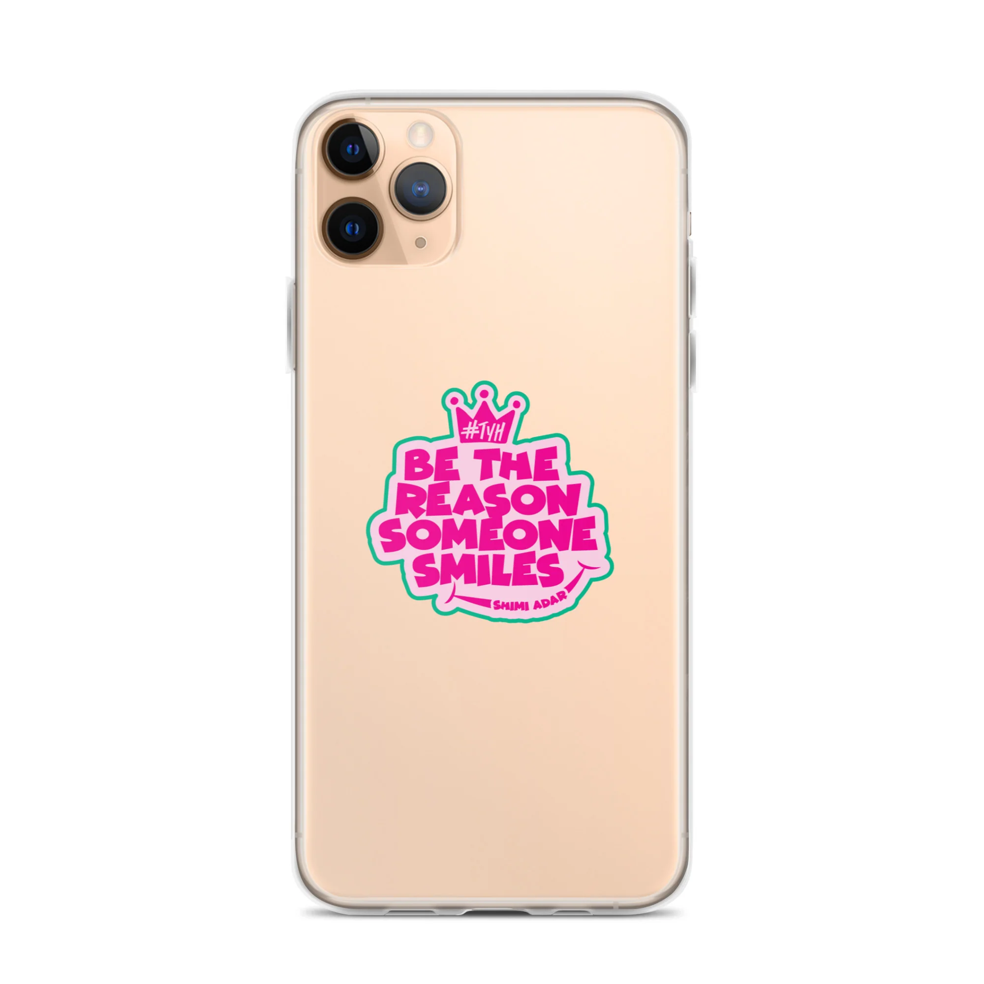 Be the reason someone smiles / Clear Case for iPhone® - Image 3