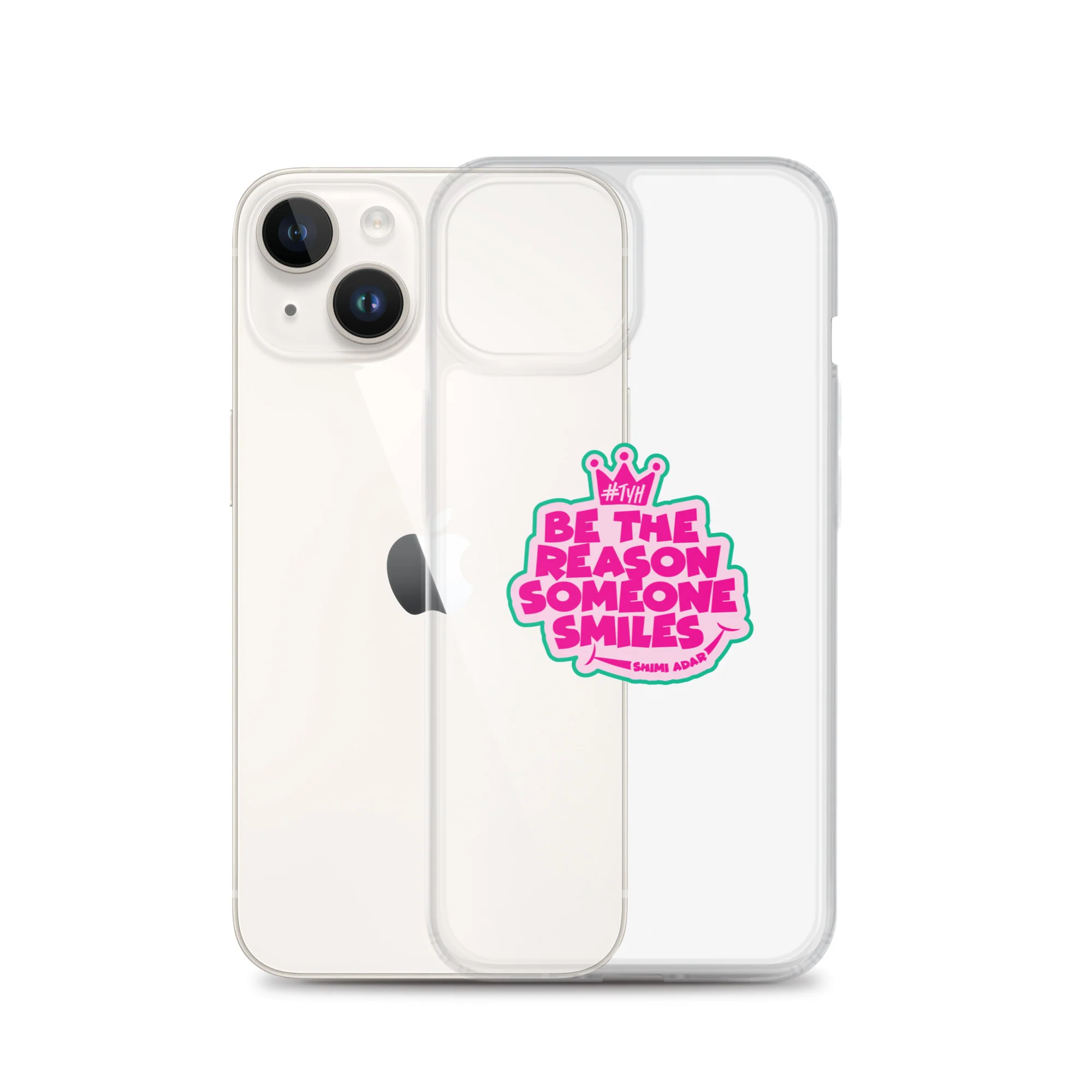 Be the reason someone smiles / Clear Case for iPhone® - Image 31