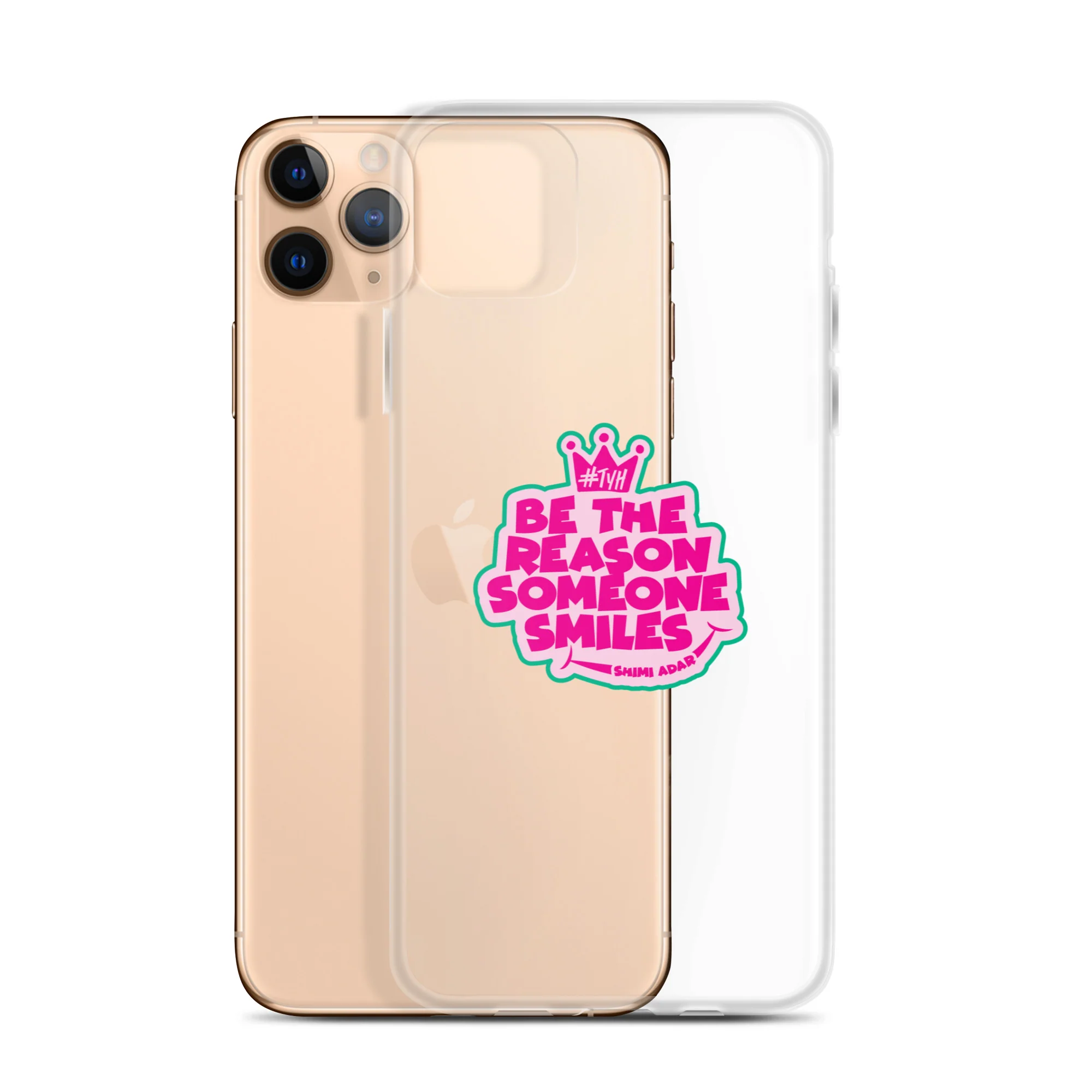 Be the reason someone smiles / Clear Case for iPhone® - Image 4