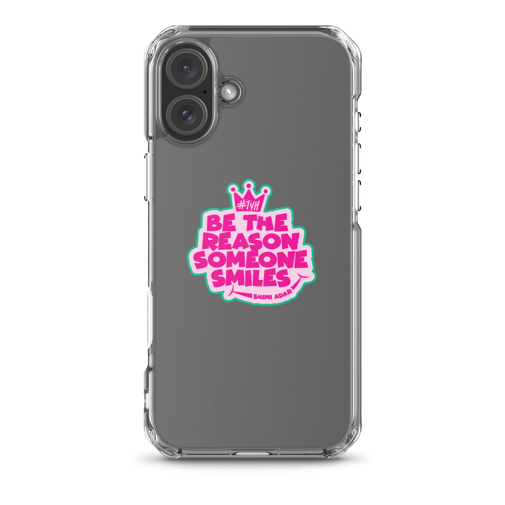 Be the reason someone smiles / Clear Case for iPhone® - Image 40
