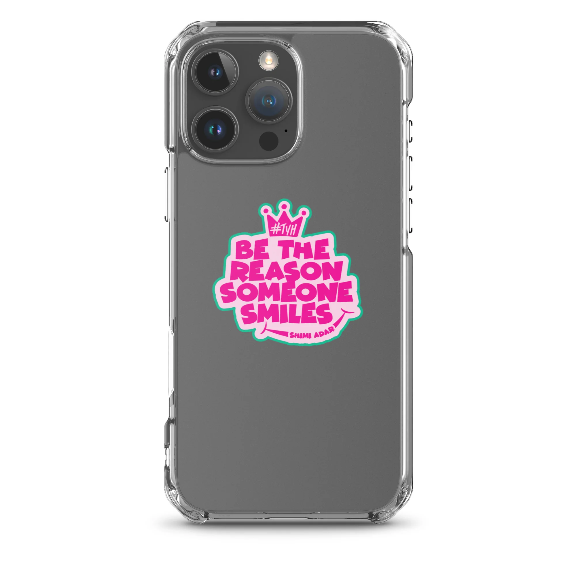 Be the reason someone smiles / Clear Case for iPhone® - Image 42