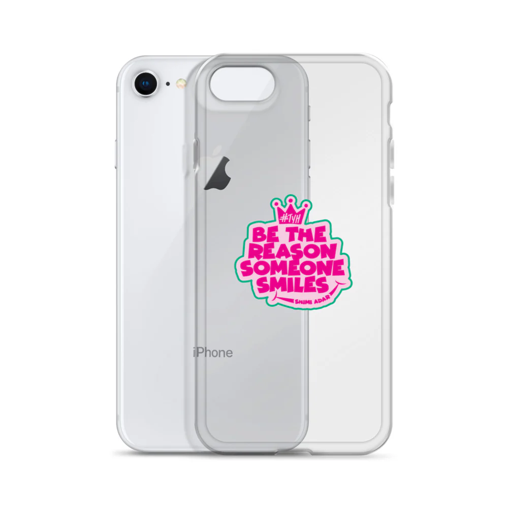 Be the reason someone smiles / Clear Case for iPhone® - Image 48