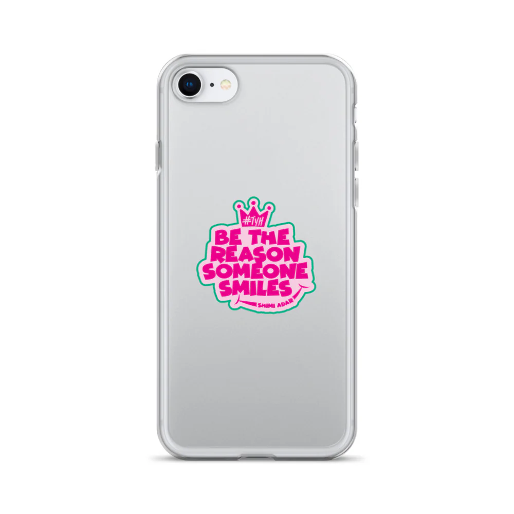 Be the reason someone smiles / Clear Case for iPhone® - Image 49