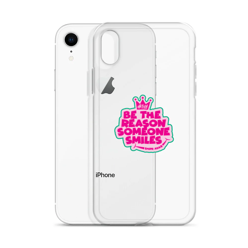 Be the reason someone smiles / Clear Case for iPhone® - Image 58