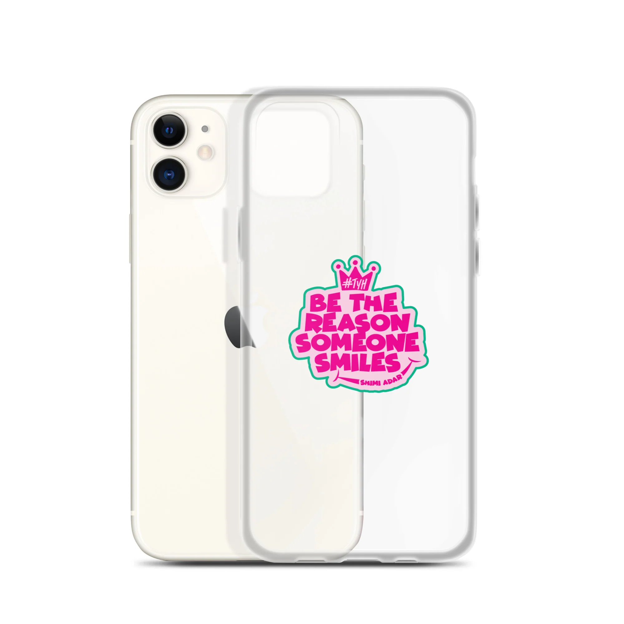Be the reason someone smiles / Clear Case for iPhone® - Image 8