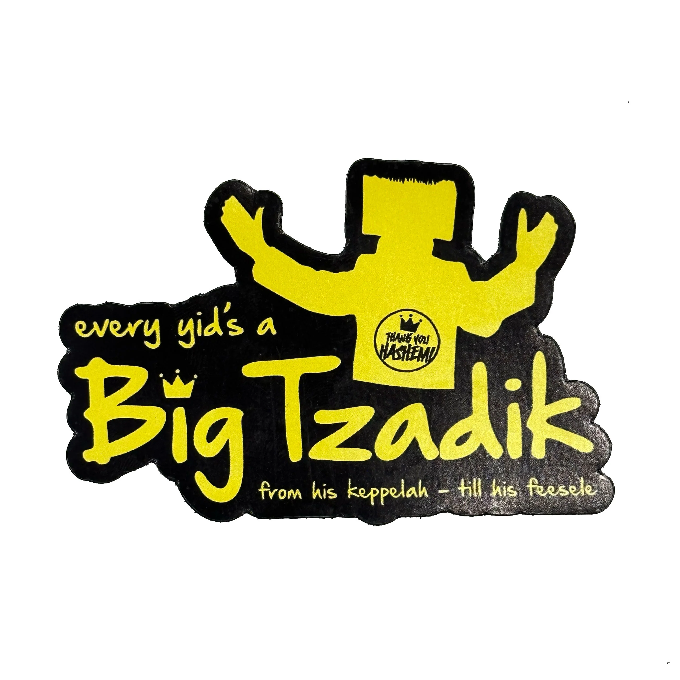 Big Tzadik / Big Tzadekes STICKERS - Image 3