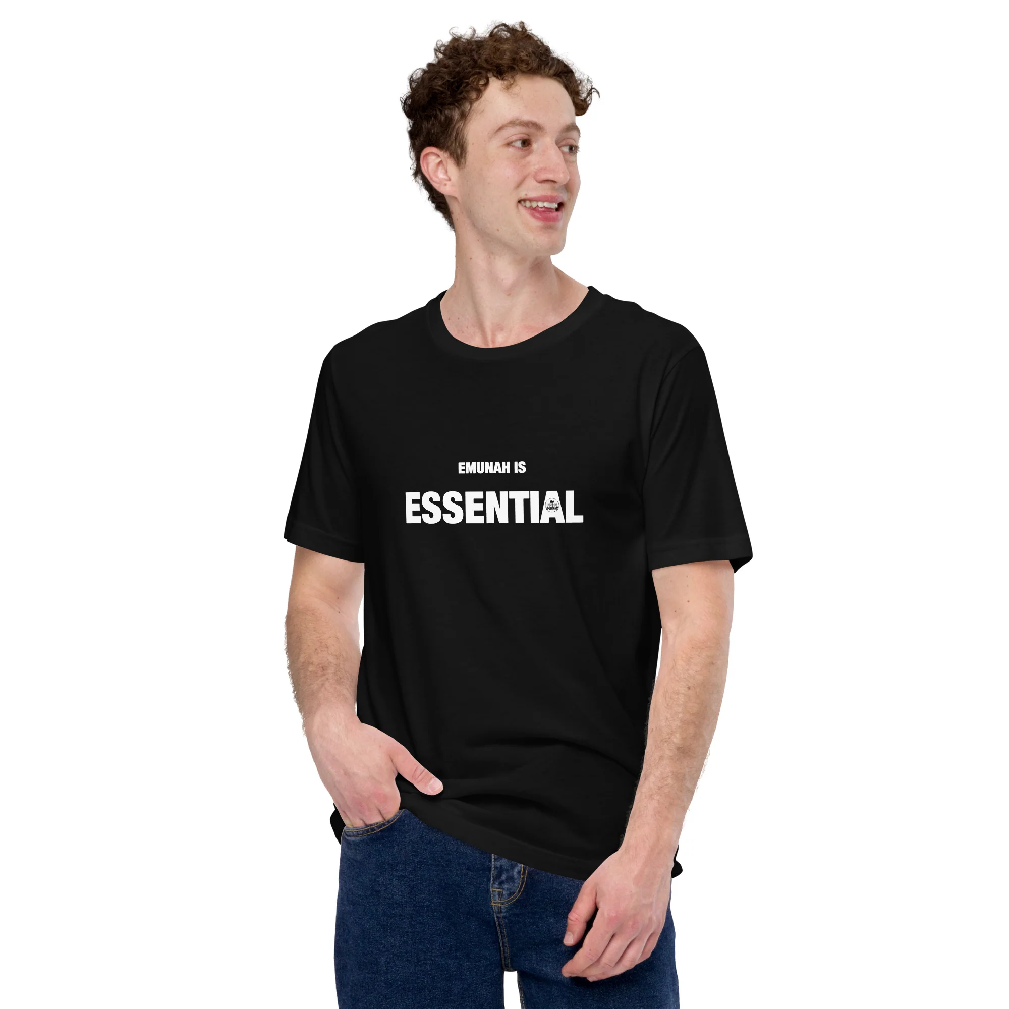Emunah is Essential T-Shirt / Adult - Image 2