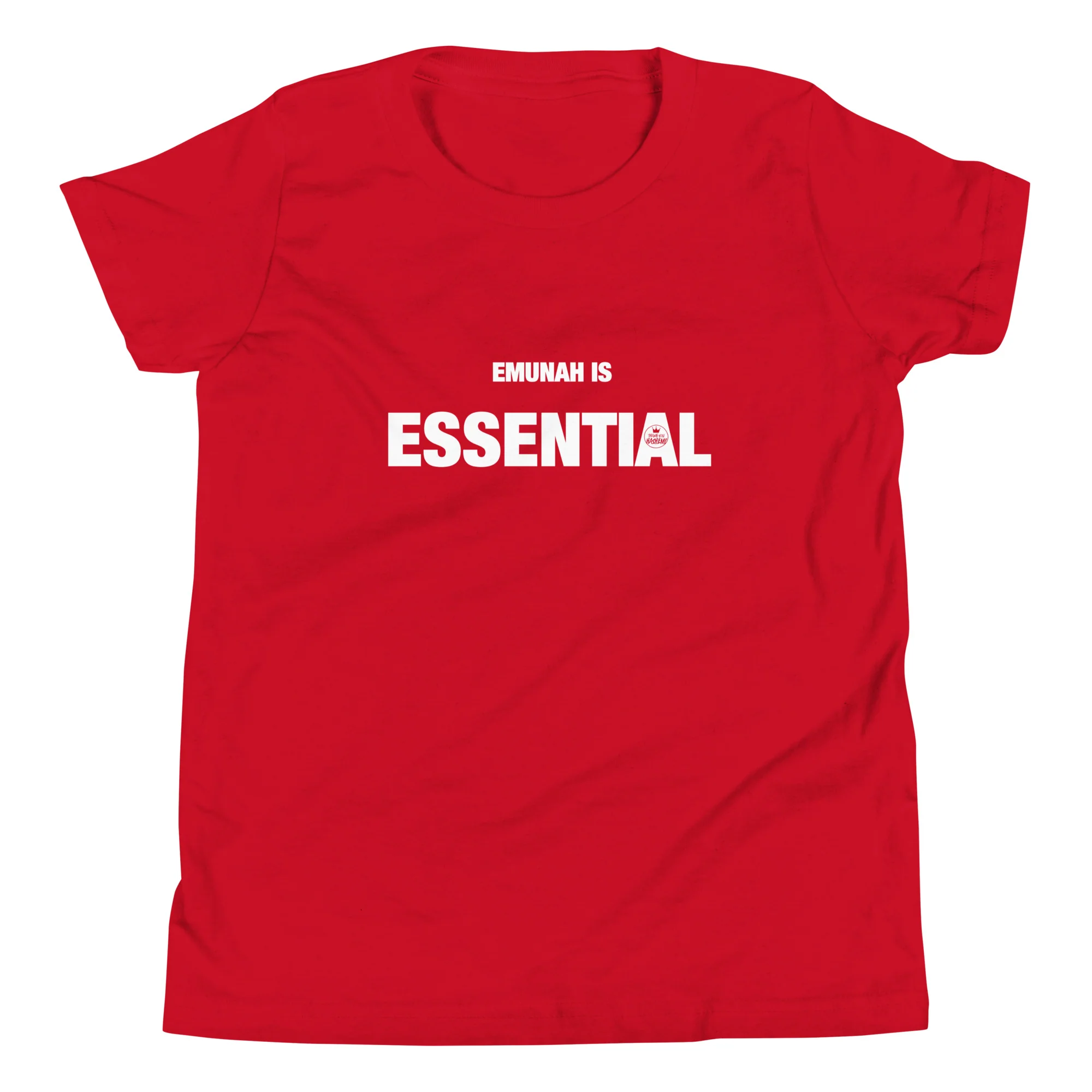 Emunah is Essential T-Shirt / Youth - Image 6
