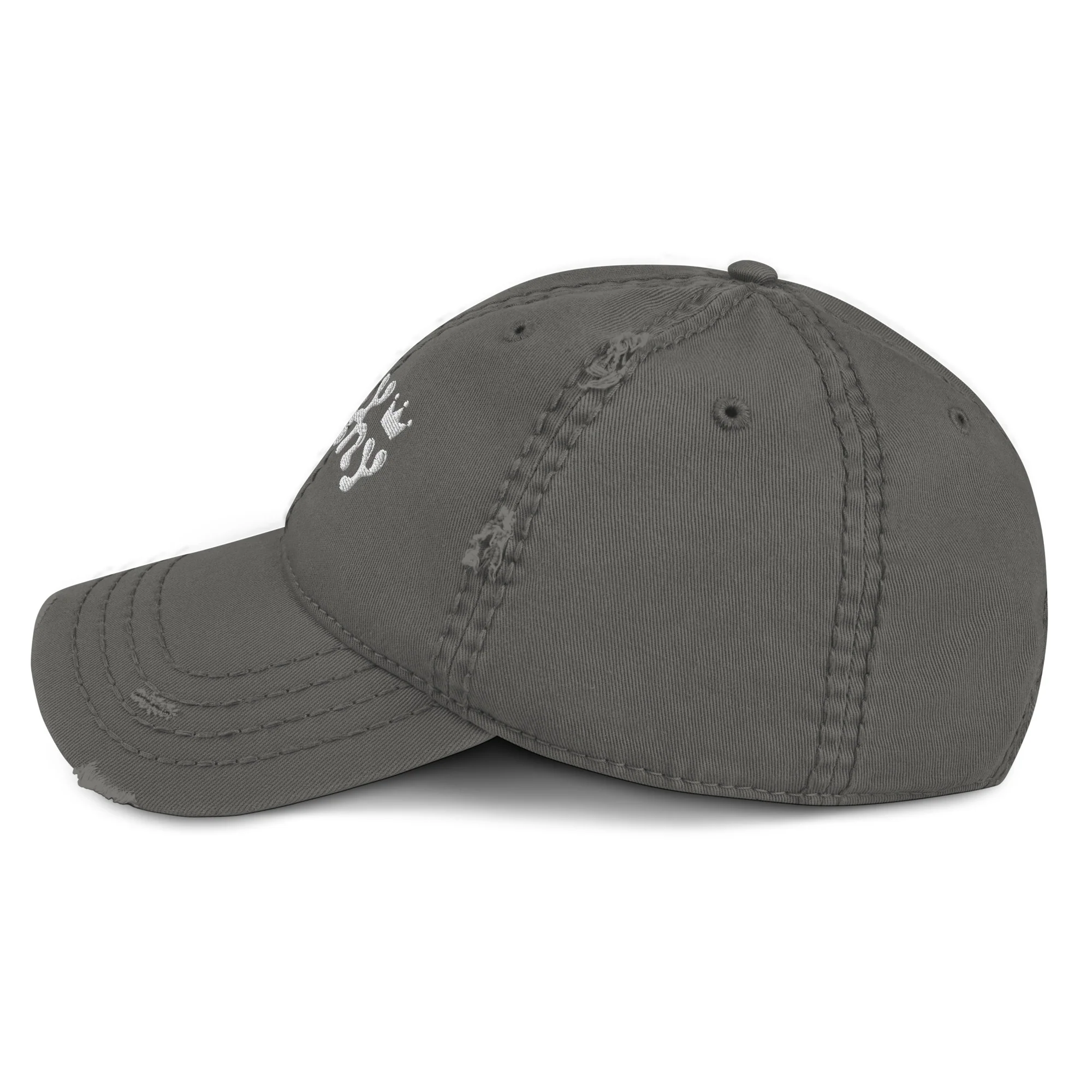 Fishy Swishy Distressed Dad Hat - Image 12