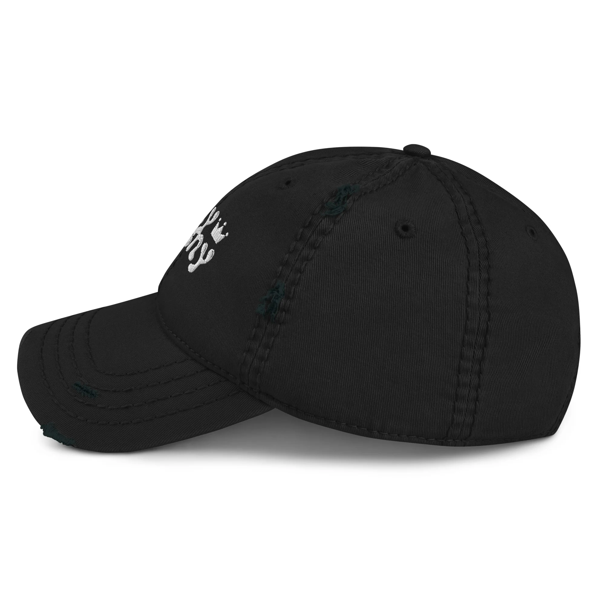 Fishy Swishy Distressed Dad Hat - Image 4