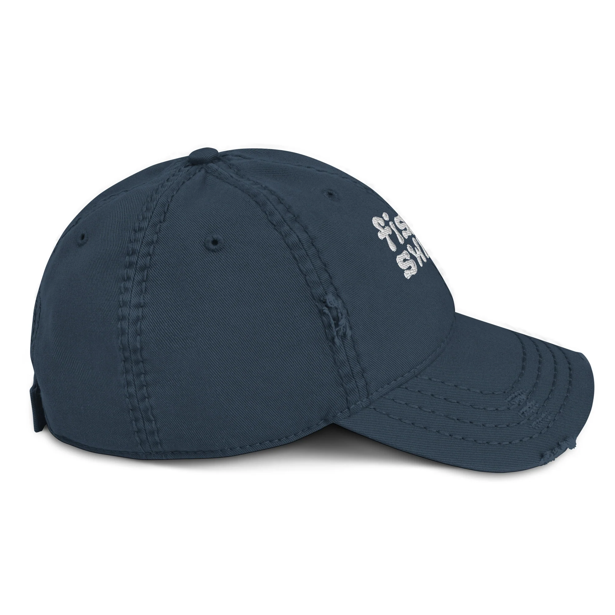 Fishy Swishy Distressed Dad Hat - Image 7