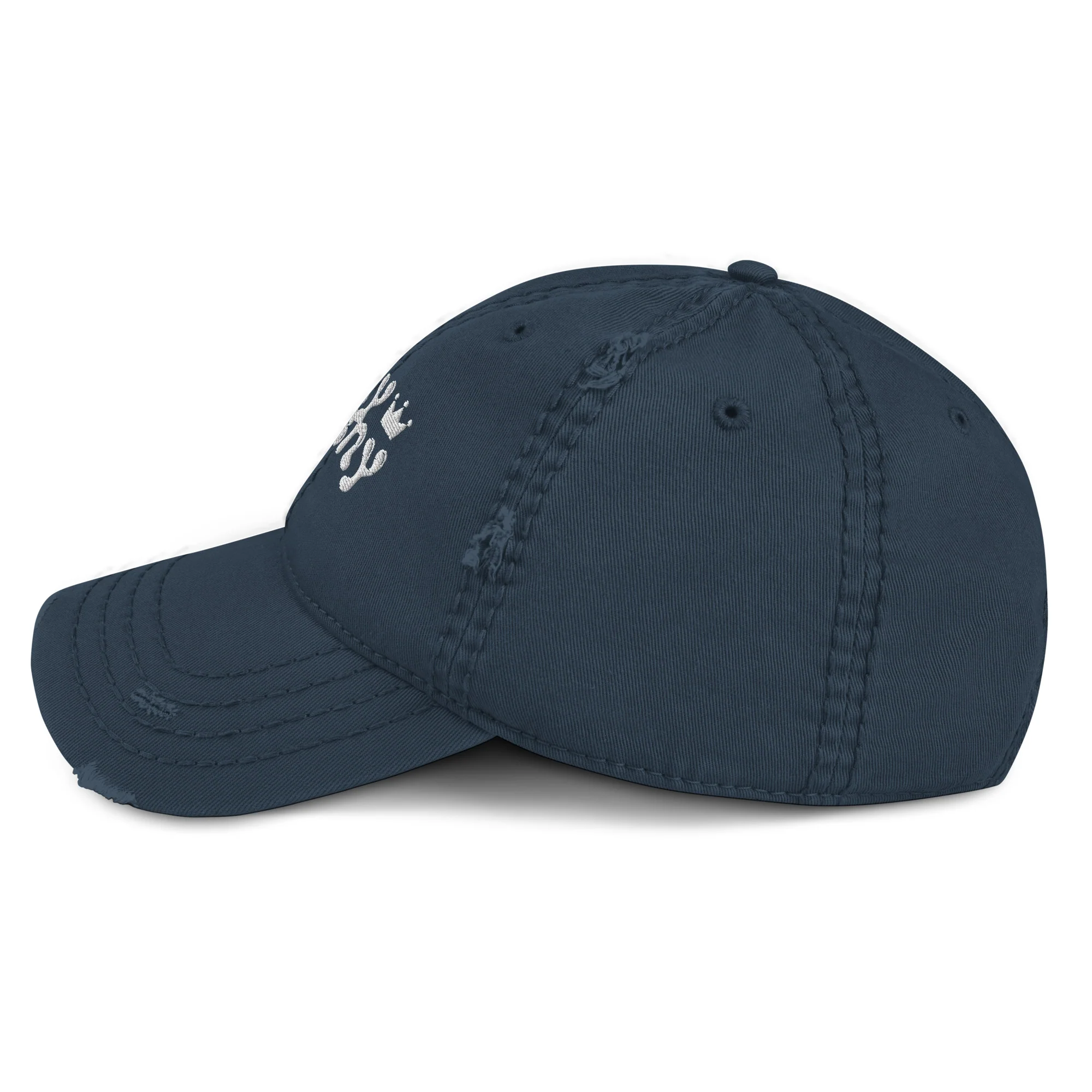 Fishy Swishy Distressed Dad Hat - Image 8