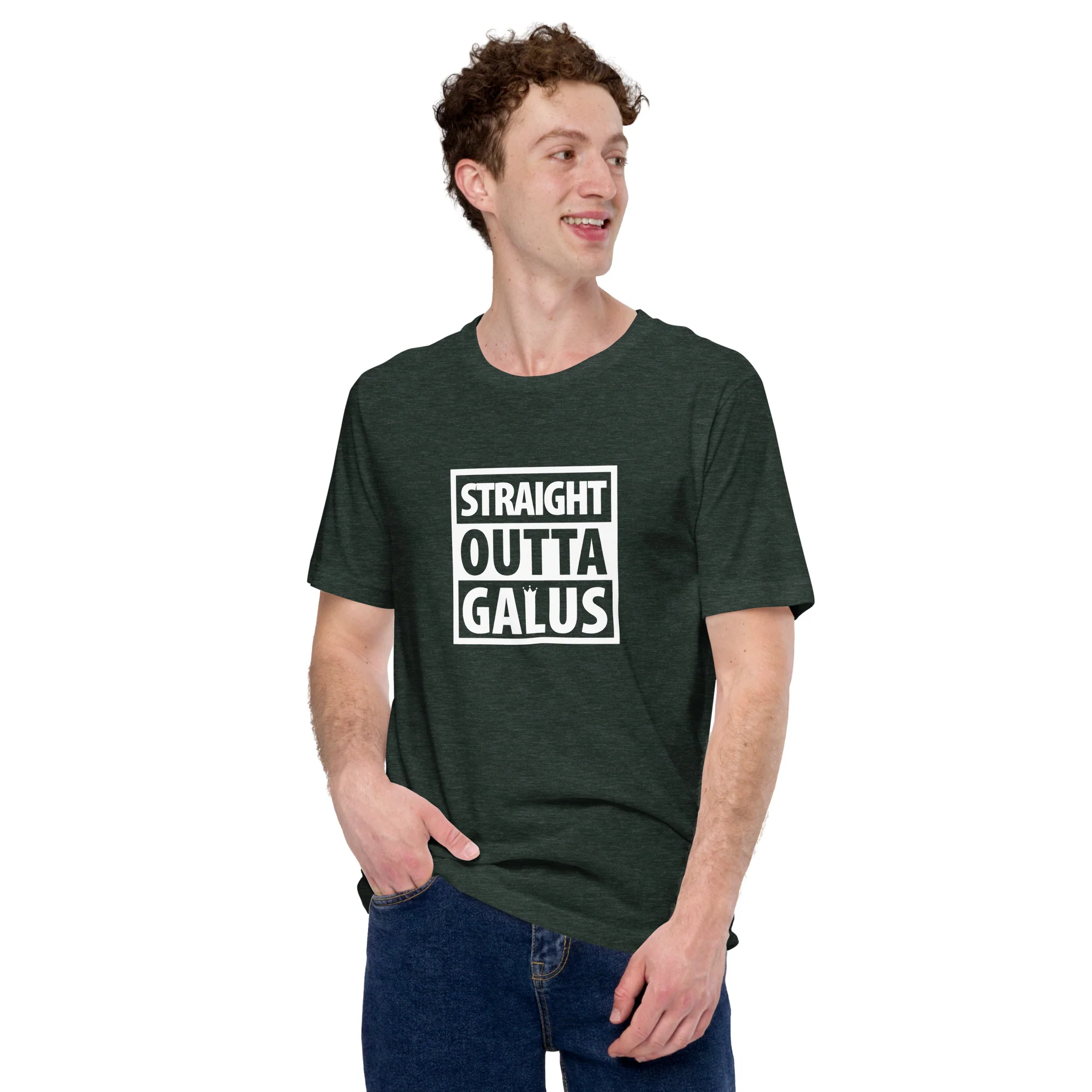 Straight Outta Galus T-Shirt / Adult - Image 6