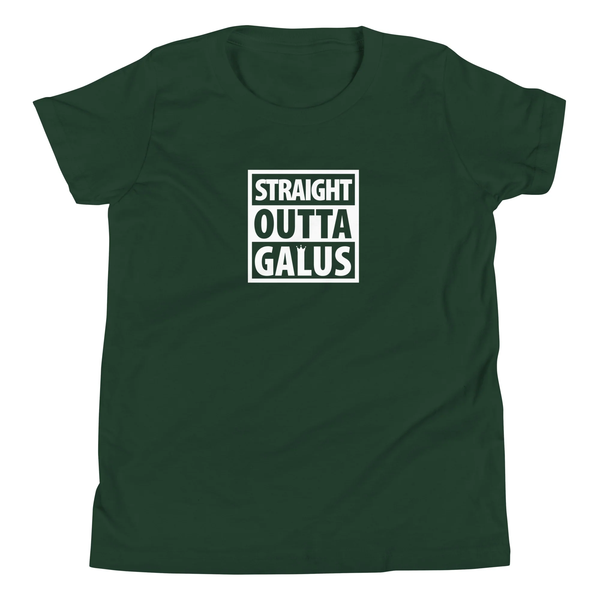 Straight Outta Galus T-Shirt / Youth - Image 9