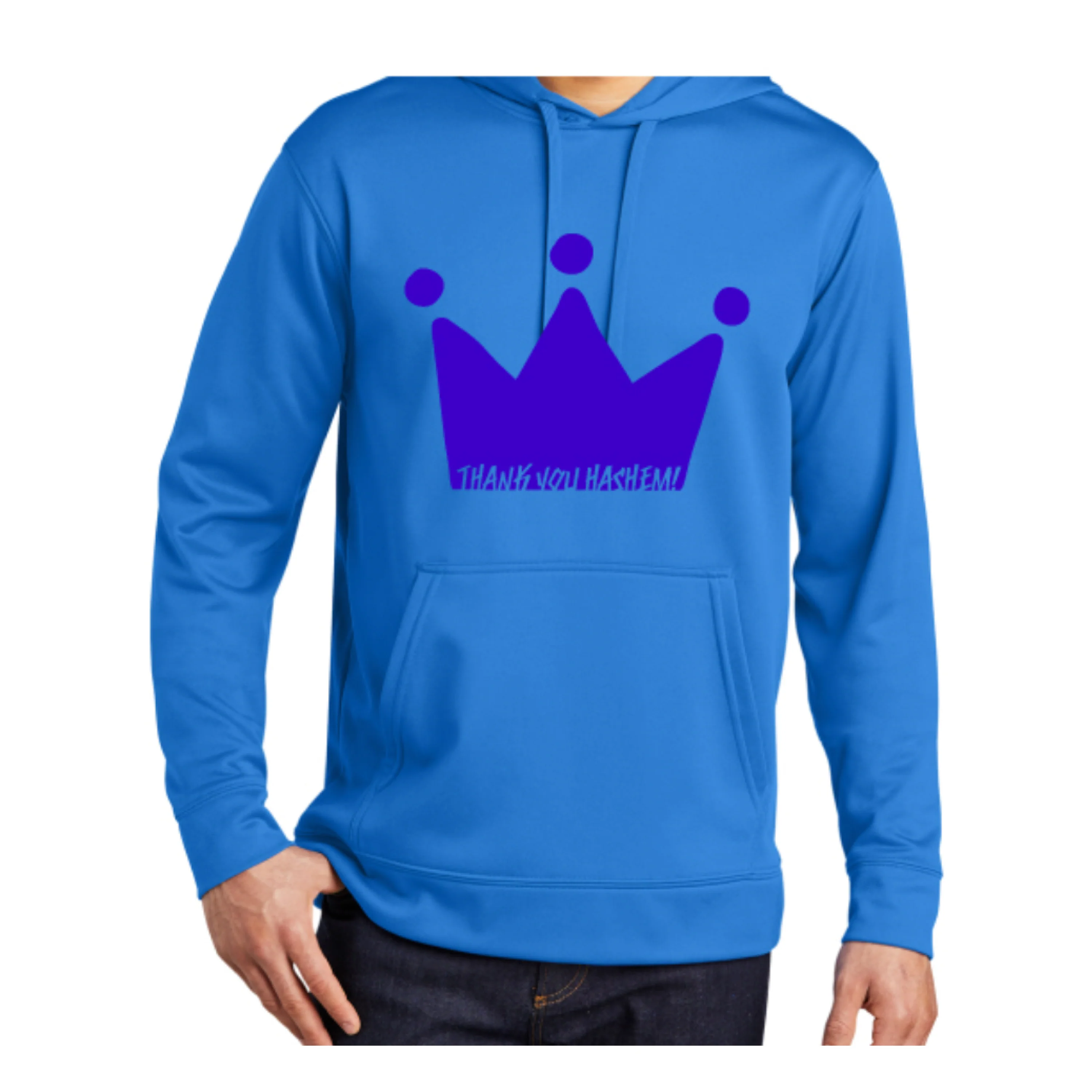 Performance Fleece Pullover Hooded Sweatshirt "Youth & Adult" - Image 3