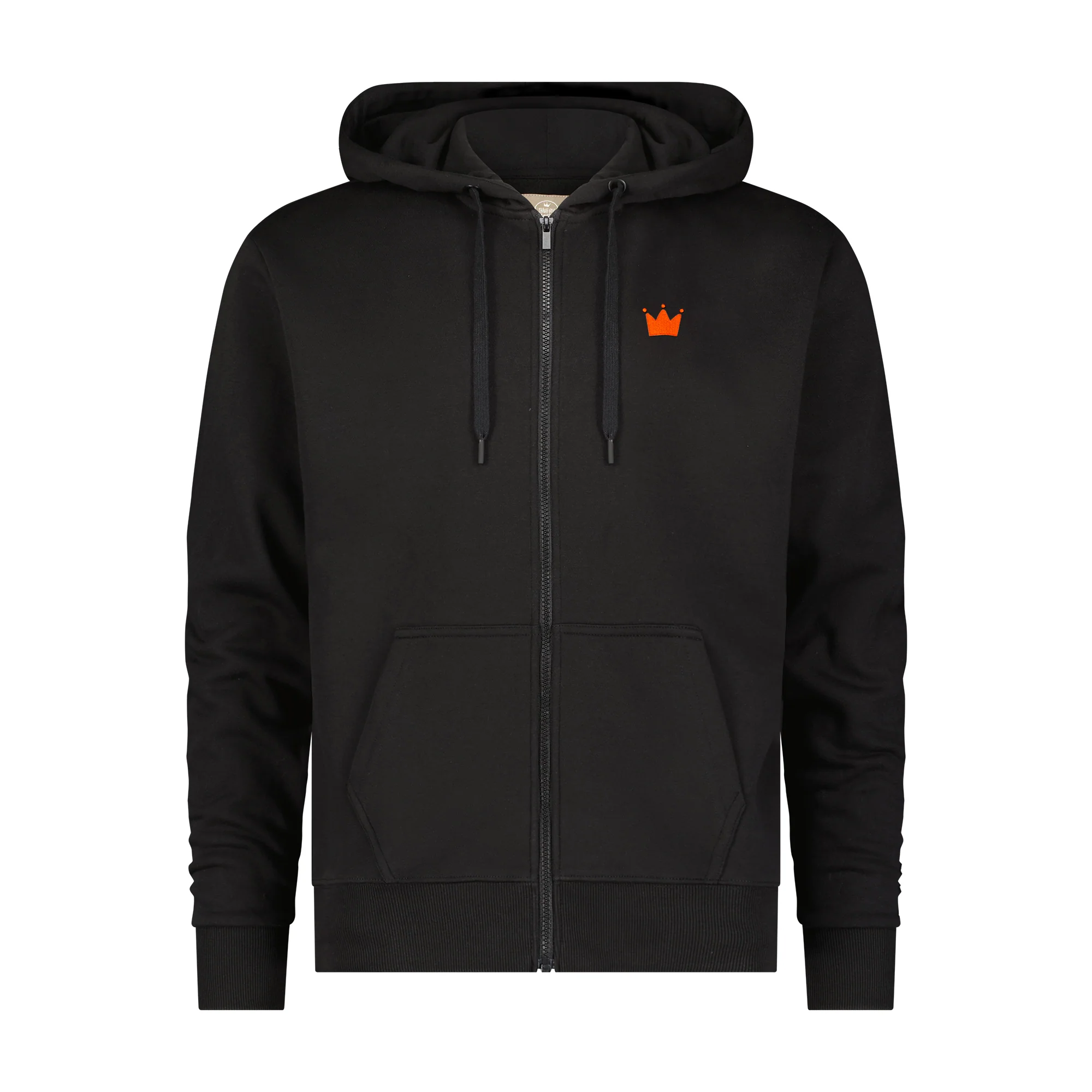 Sweatshirt / Black with Red Logo - Image 3