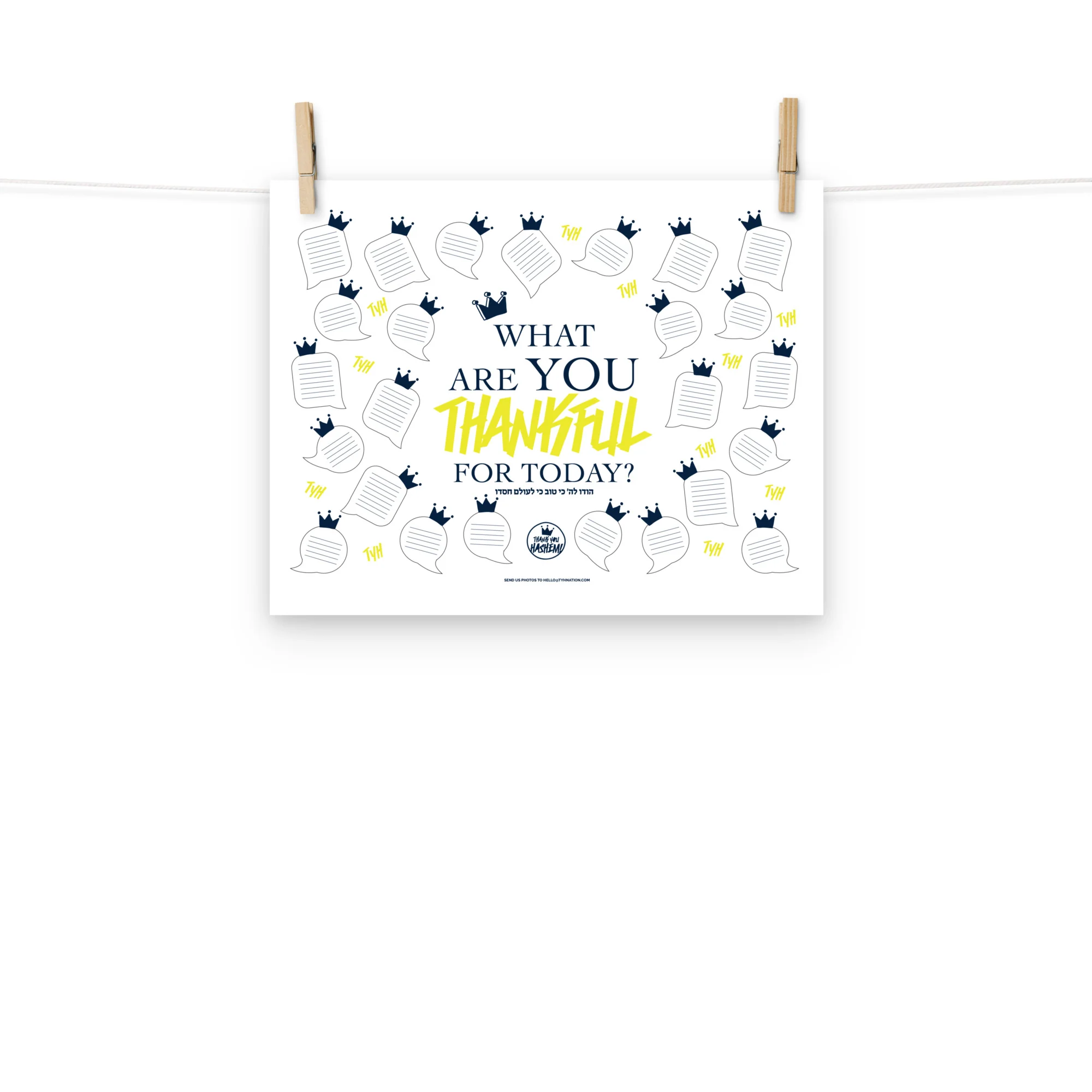 Thankful Poster [FREE for Schools/Teachers email us]
