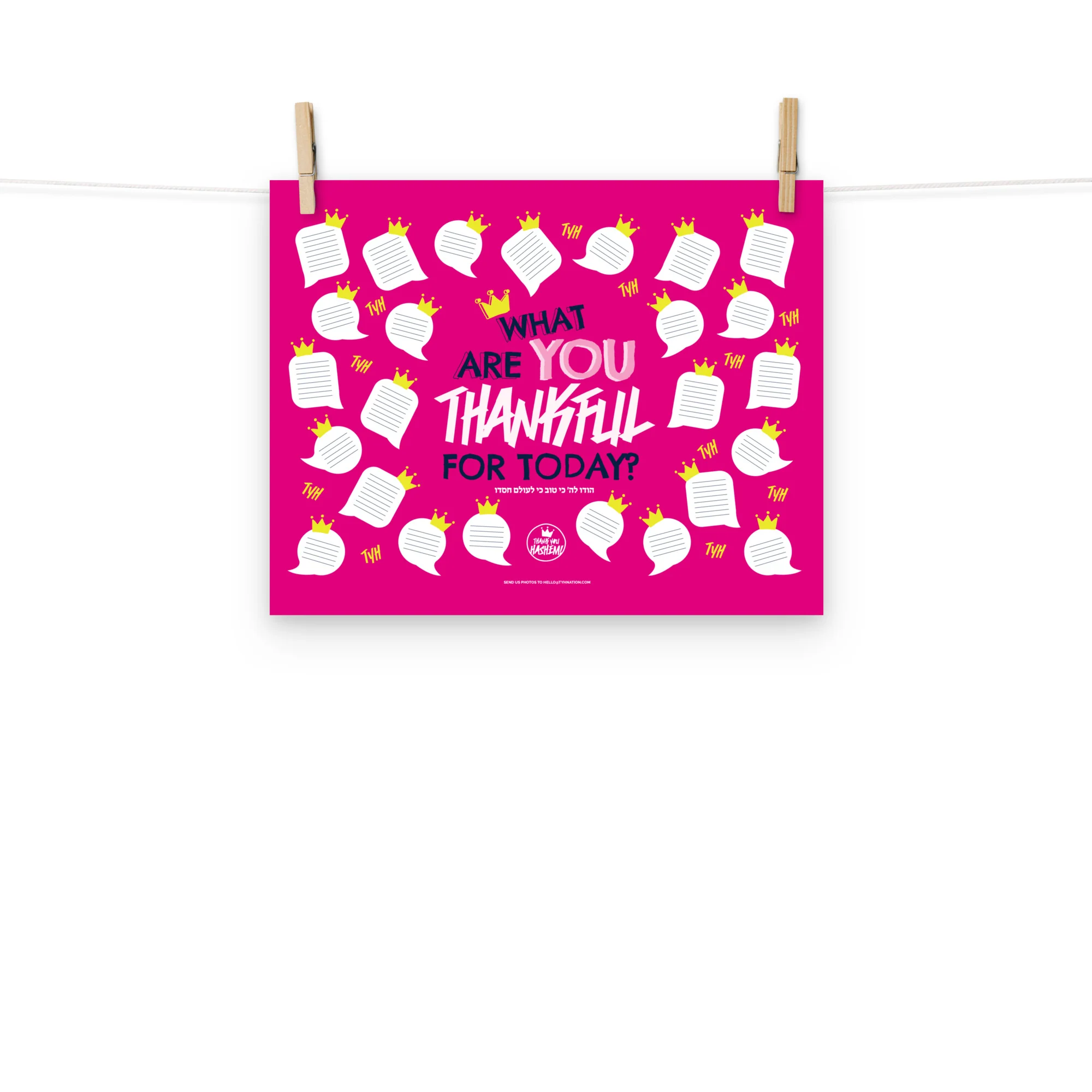 Thankful Poster [FREE for Schools/Teachers email us]