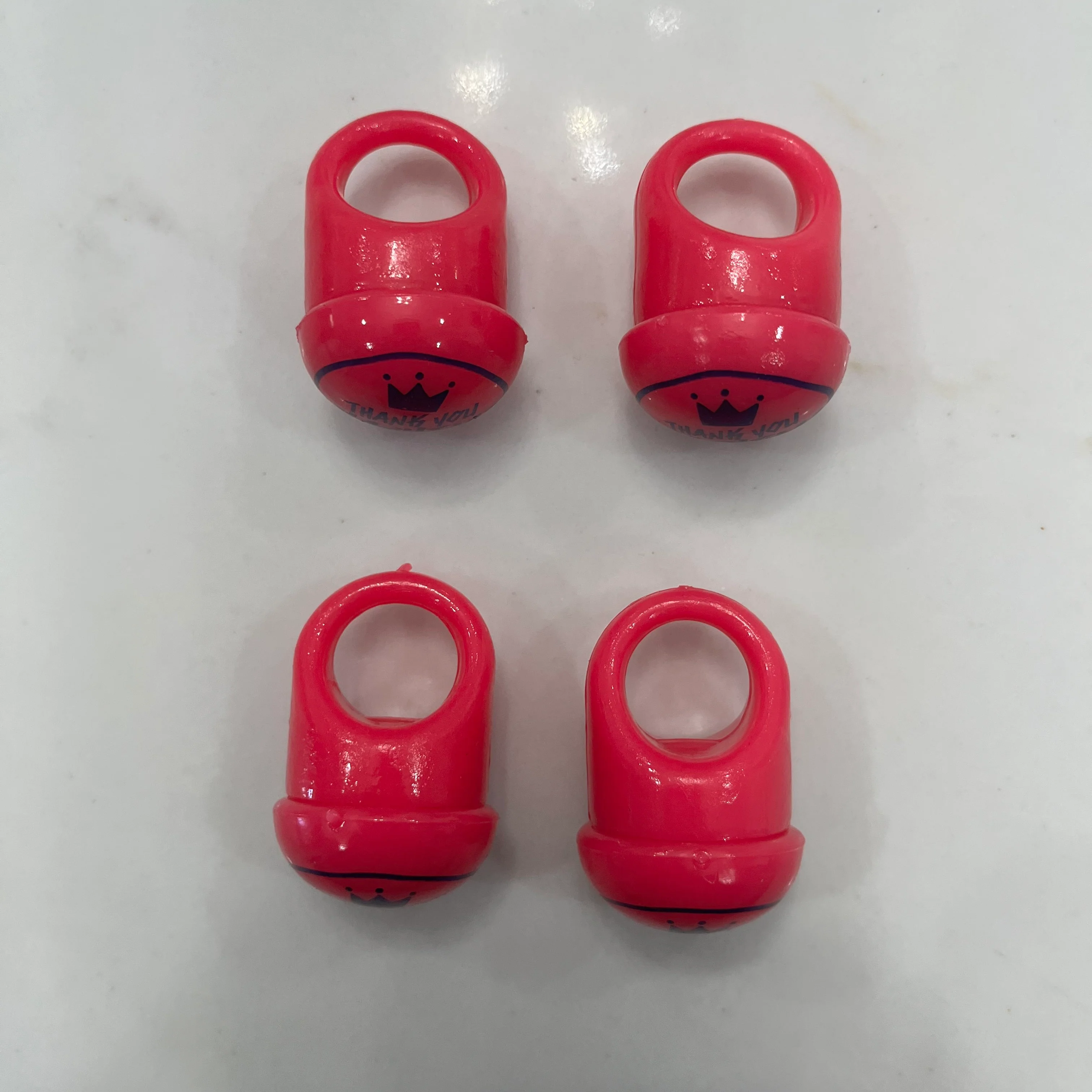 TYH LED Light Up Rings / Pink / 5 Pack - Image 2