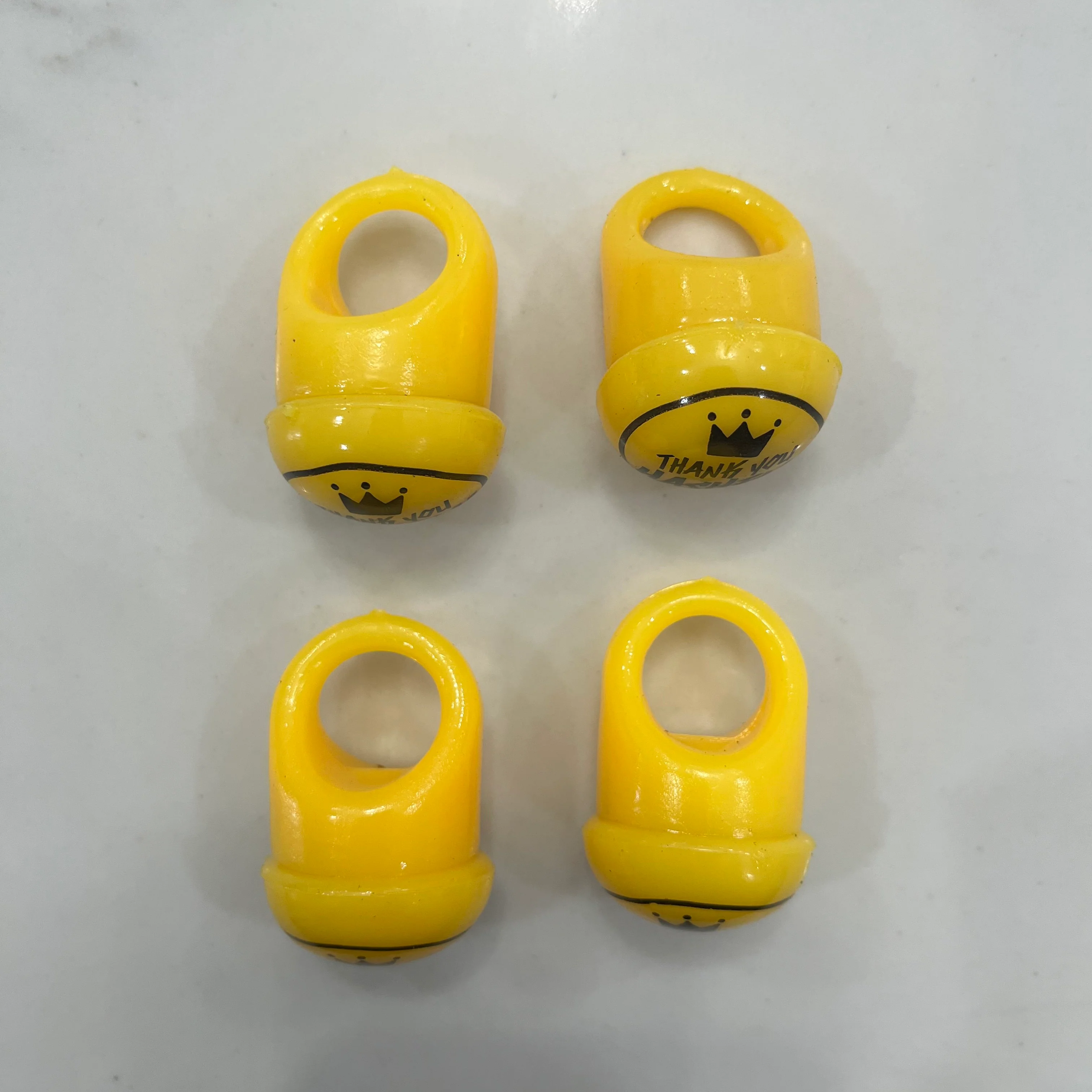 TYH LED Light Up Rings / Yellow / 5 Pack - Image 2