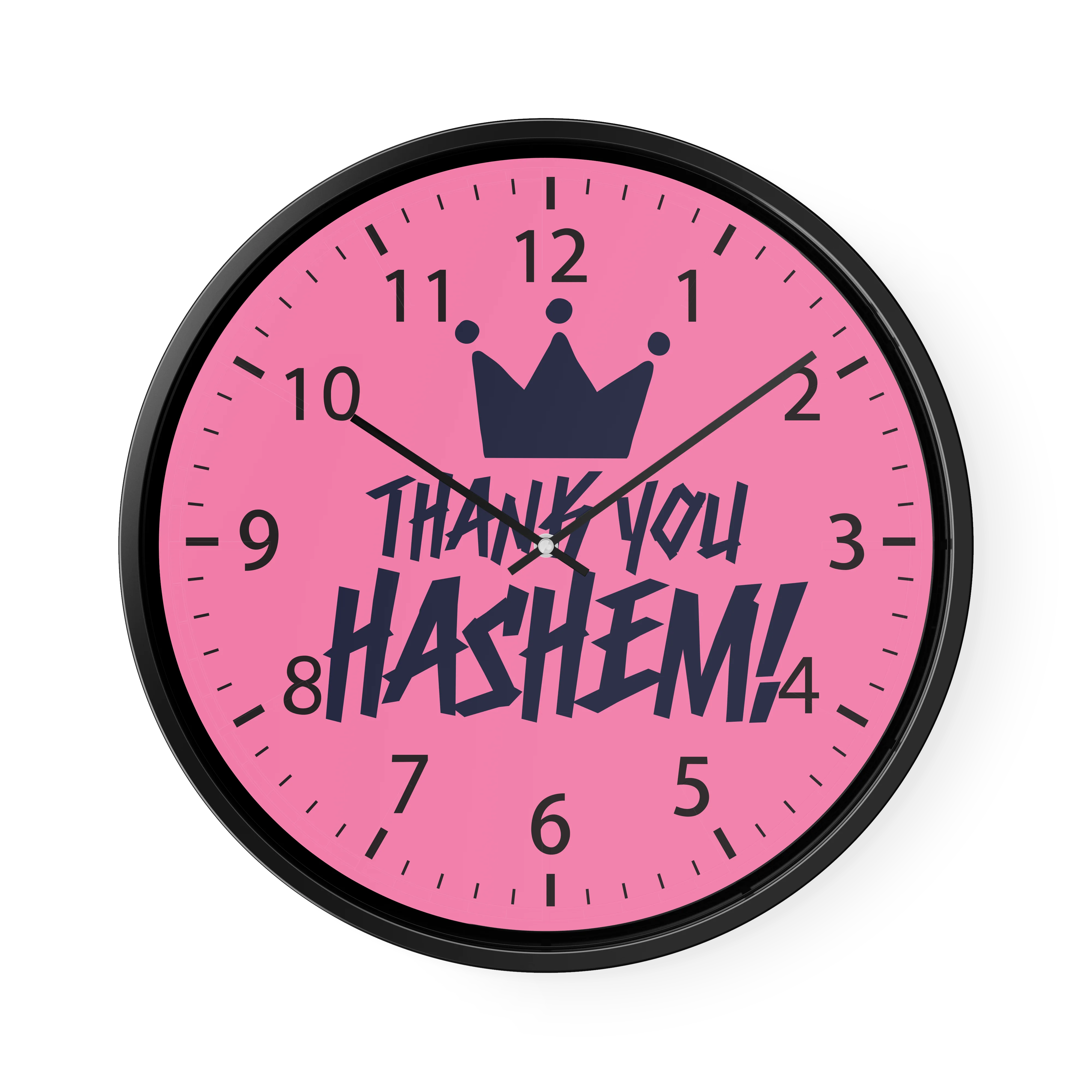 TYH Pink Wall Clock