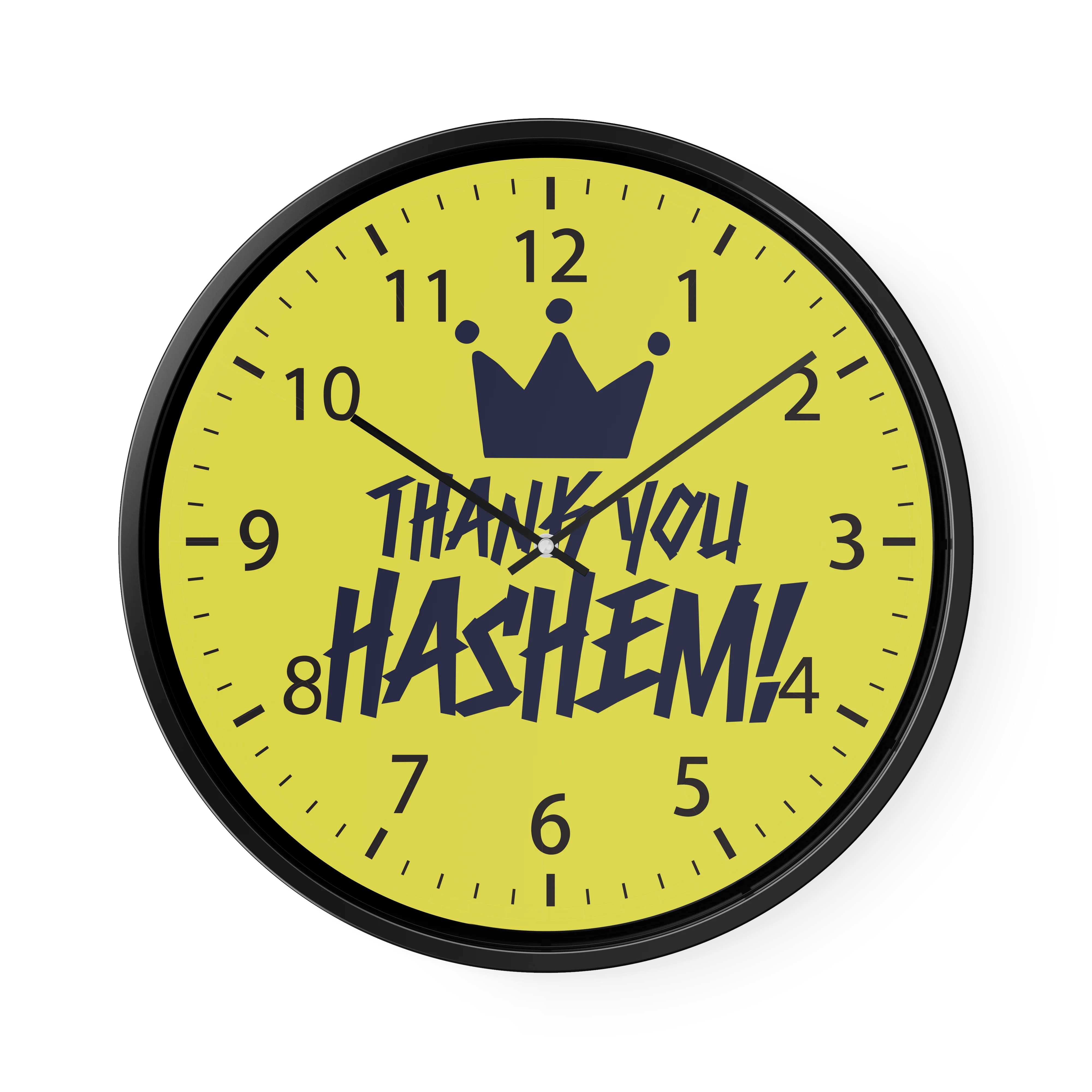 TYH Yellow Wall Clock
